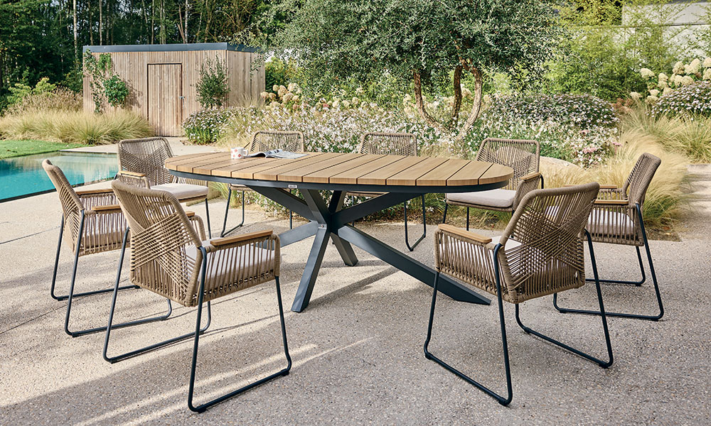 Petit coin de paradis sur la terrasse 