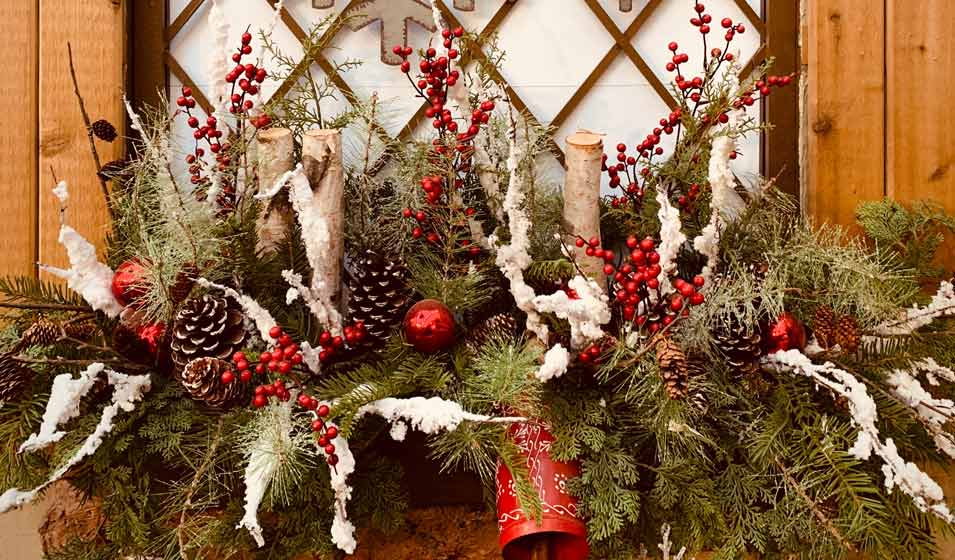 Noël à la fenêtre