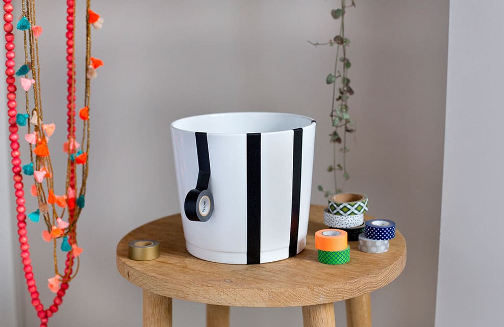 Collez le masking-tape