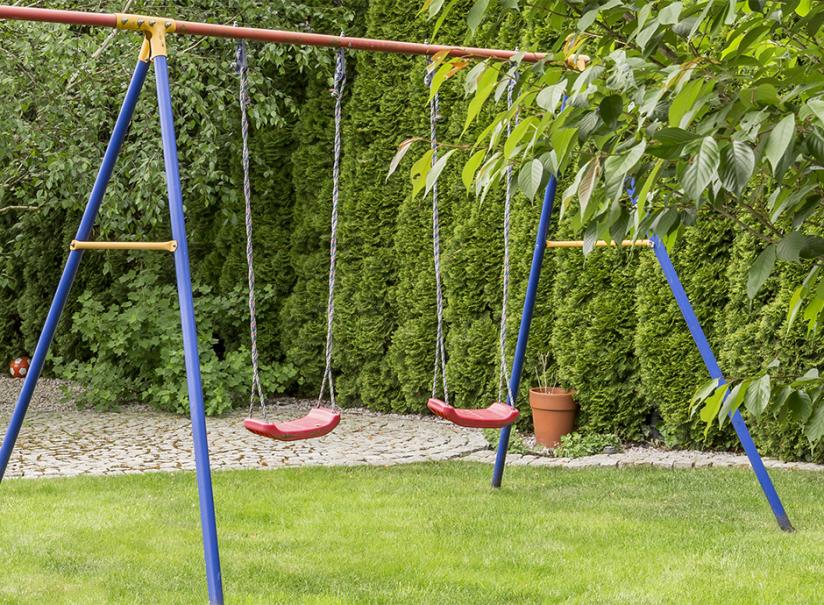 Aménagez une aire de jeux d'extérieur dans votre jardin