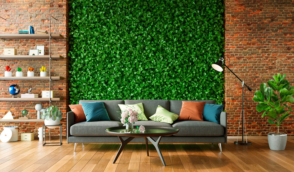 Quel est l'intérêt d'un mur végétal intérieur ?