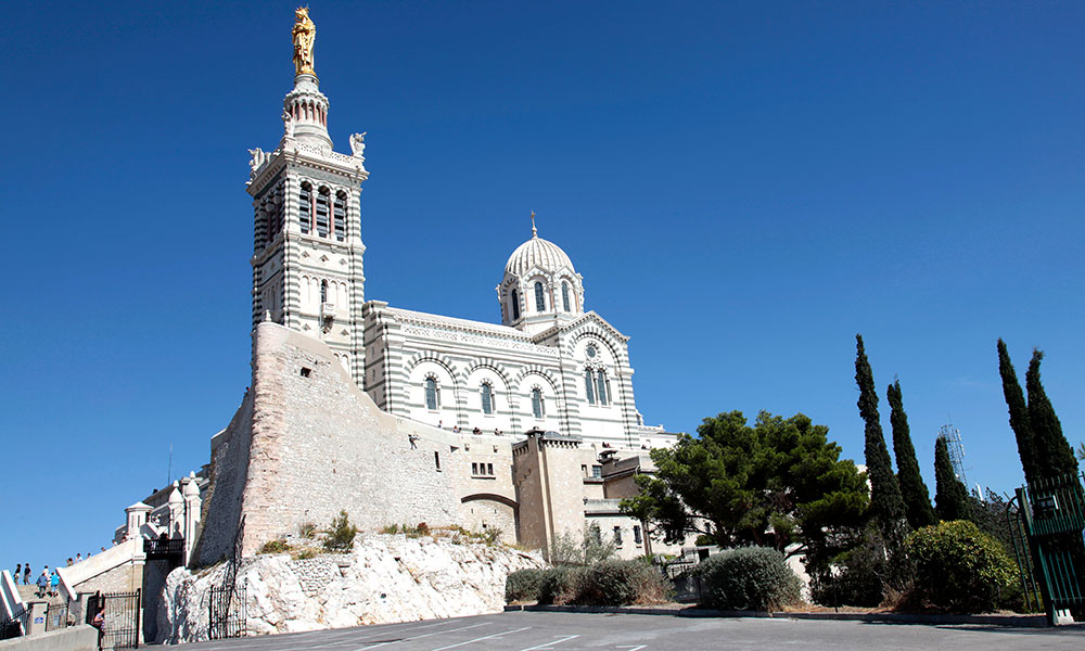 La basilique Notre Dame de la Garde à Marseille