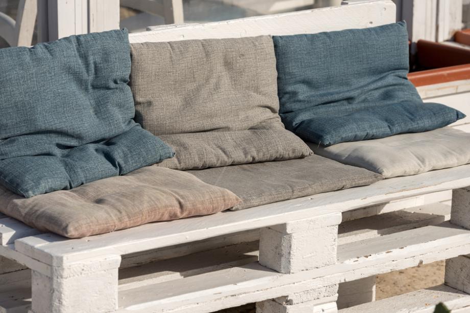 banc en palette