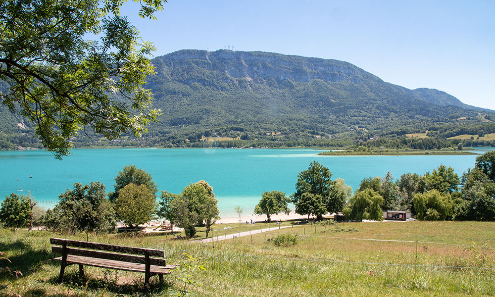 Le lac d’Aiguebelette