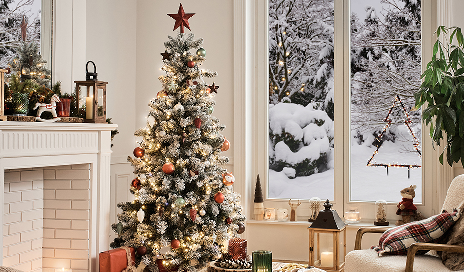 Un sapin qui joue la carte de la modernité !
