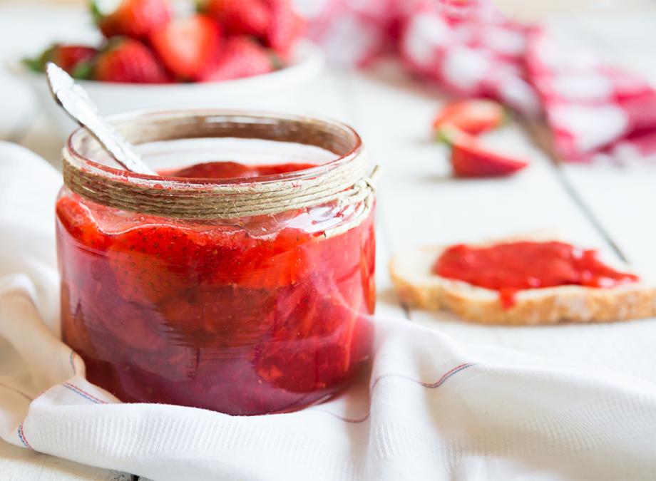 Confiture de fraises