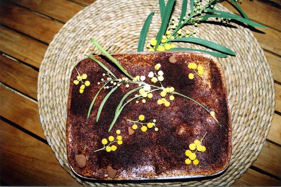 Tiramisu au mimosa