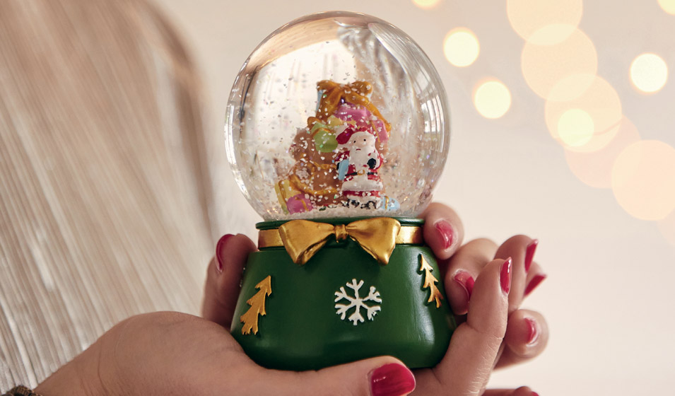 L’esprit de Noël jusque sous la douche