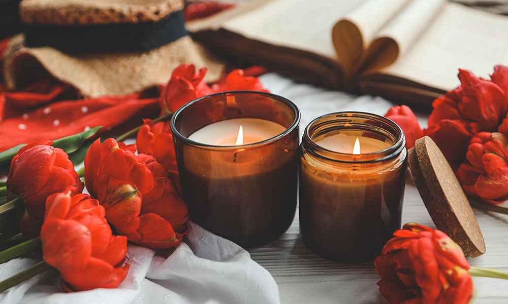 9 bougies parfumées à offrir pour la Saint Valentin 2026
