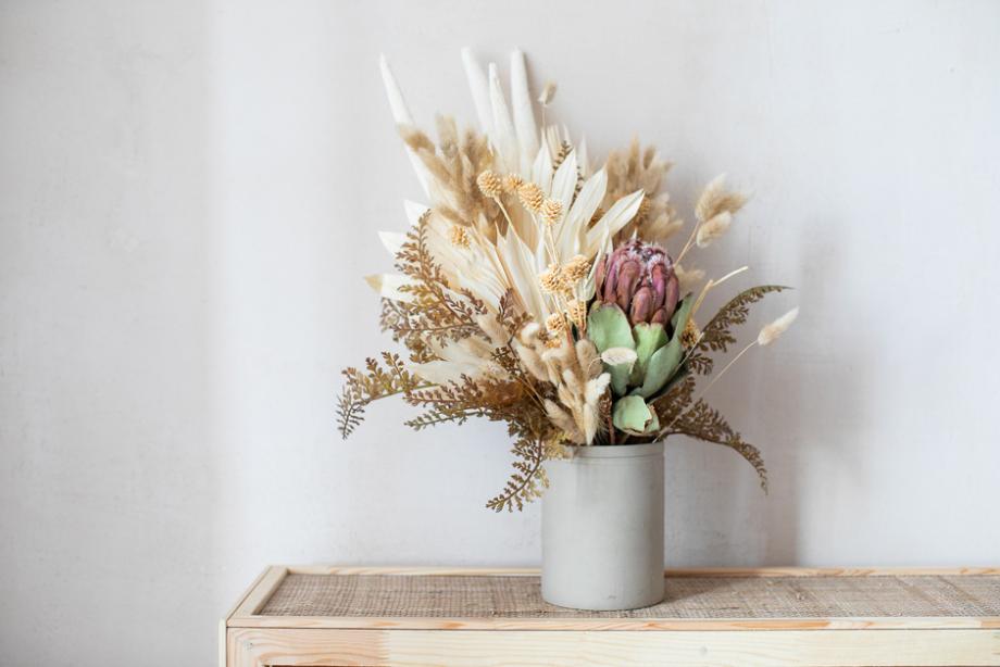 fleurs séchées