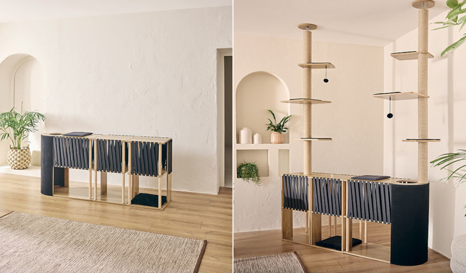 Des arbres à chat design XXL ARBORA pour tous les félins !