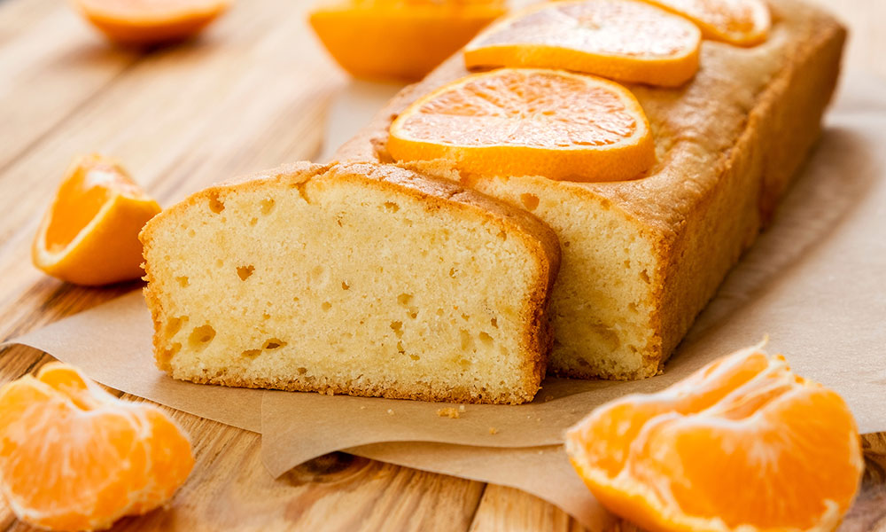 Gâteau à la mandarine