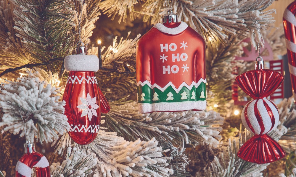 Top départ de la déco du sapin 
