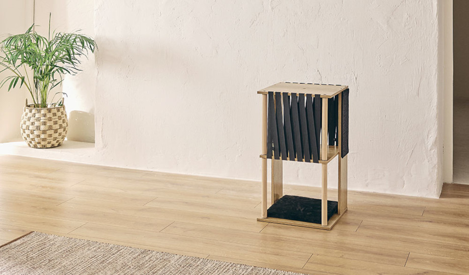 Un simple module d'arbre à chat ARBORA pour un design épuré