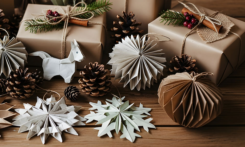 Des origamis pour des paquets d’exception