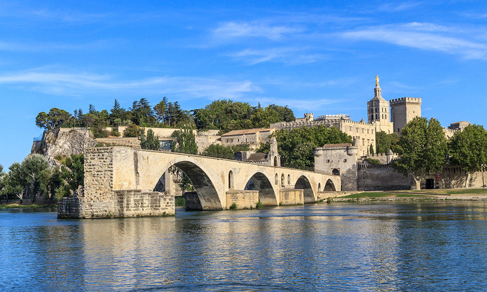 Le pont Saint-Bénezet à Avignon