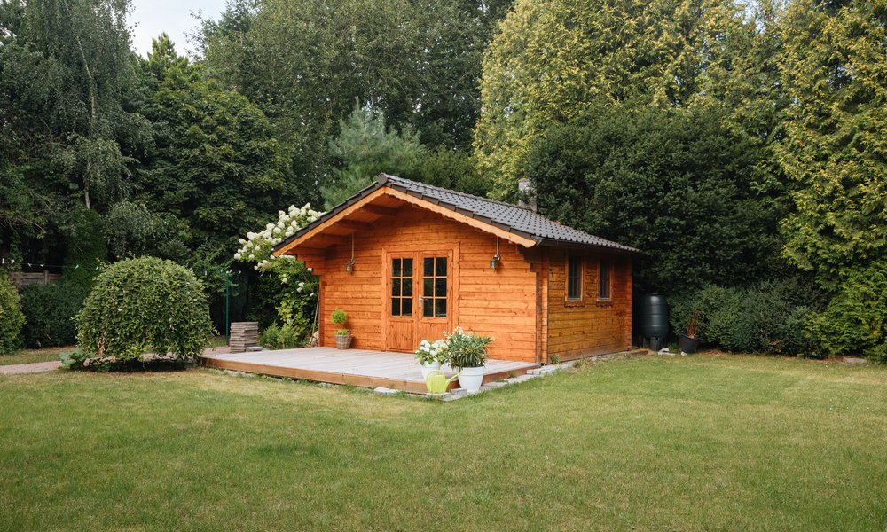 Un abri de jardin transformé en véritable lieu de vie