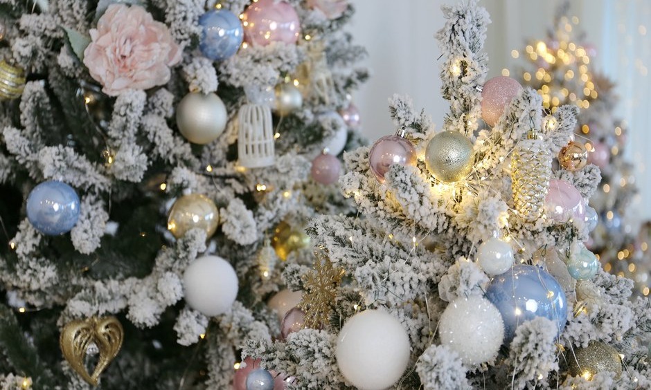Des teintes douces pour ce sapin blanc