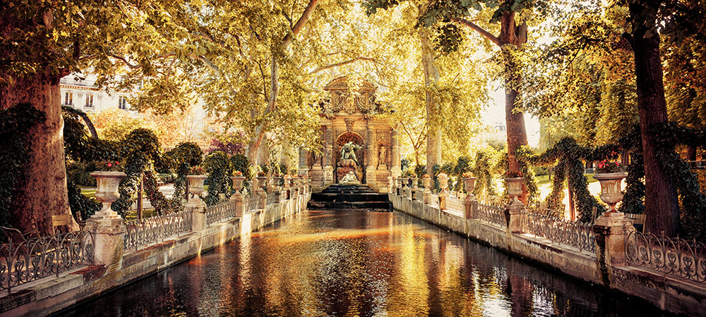 Le jardin du Luxembourg à Paris