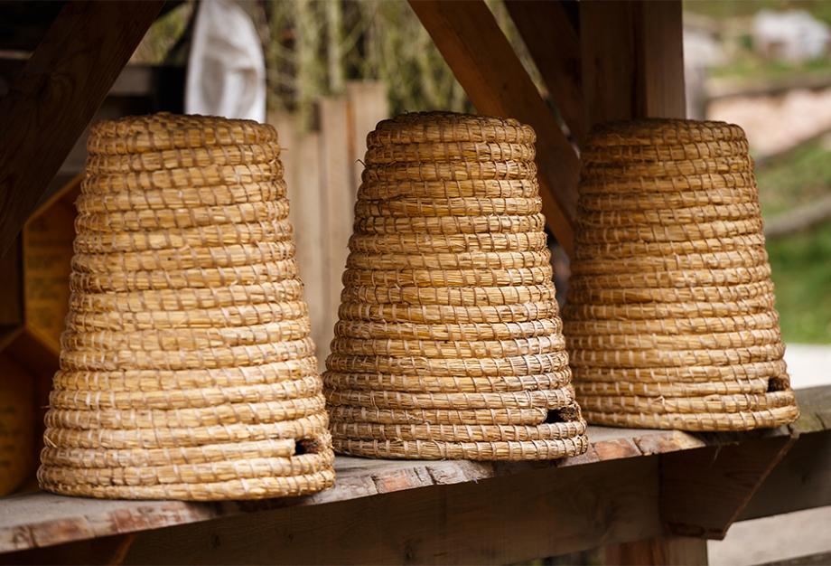 La ruche paille