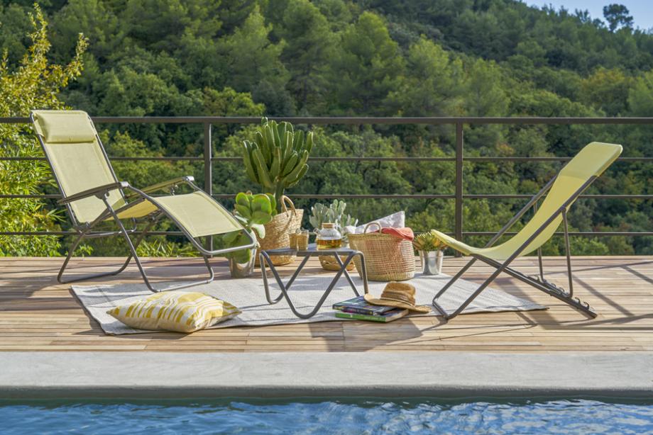 Salon de jardin détente
