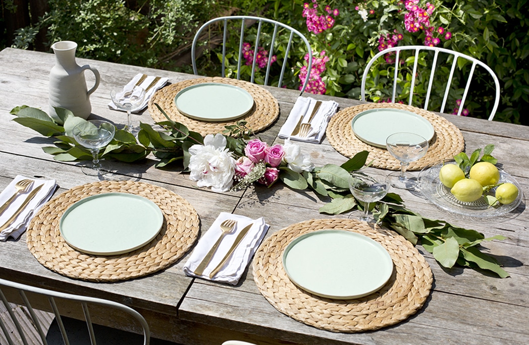 Mon chemin de table floral