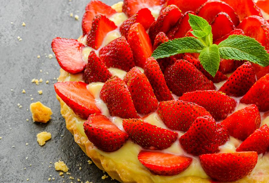 Tarte aux fraises