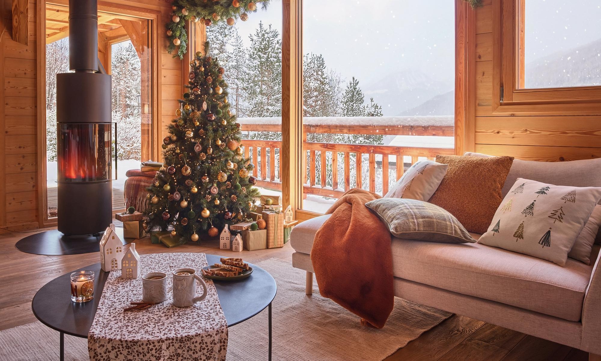 … Votre style déco est donc Feu & Bois !