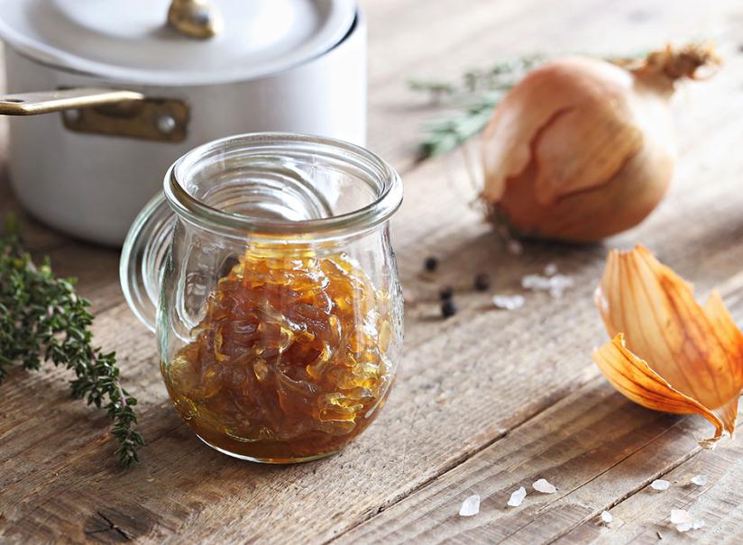 Confit d'oignons et de primevères