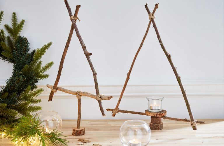 La version sapin en branchage lumineux