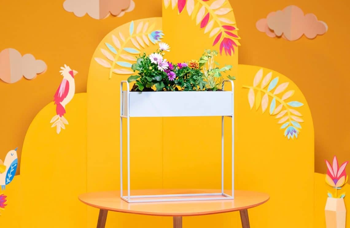 Créer une jardinière de fleurs à dévorer
