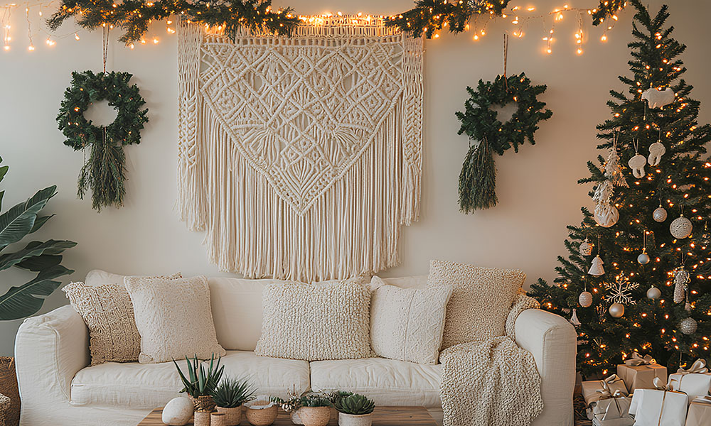 Des teintes chaleureuses et naturelles pour un Noël hygge