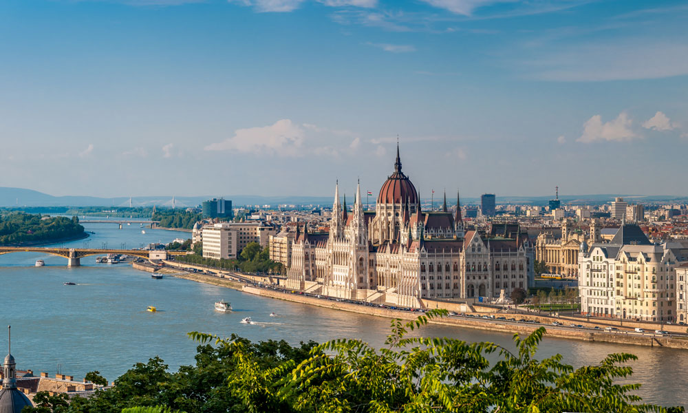 La ville de Budapest 