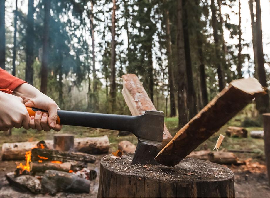 Coin eclateur pour fendre le bois de chauffage 1,5 kilos