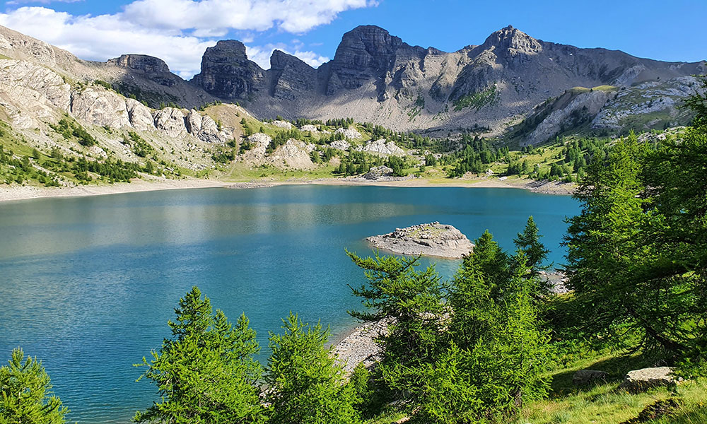 Le lac d’Allos