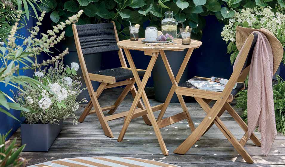 Un mobilier qui se plie à vos envies !
