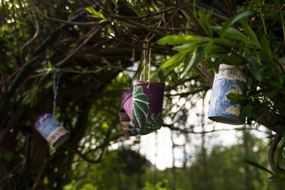 Conserve en pot de fleur