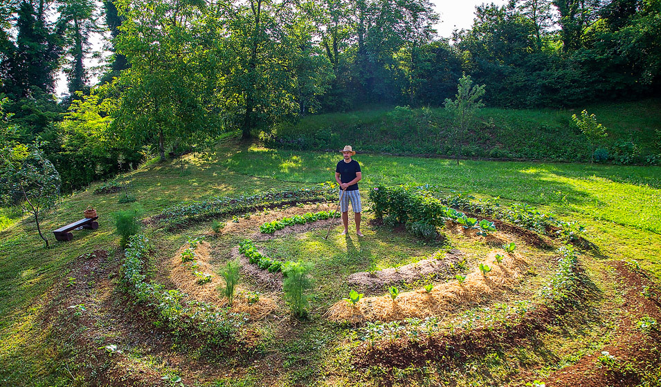 Le potager circulaire