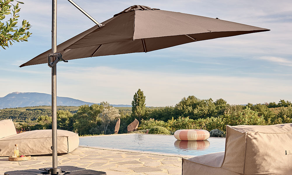 Le parasol déporté