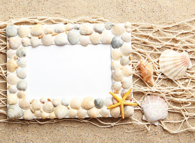 Cadres souvenirs de vacances Gamm vert