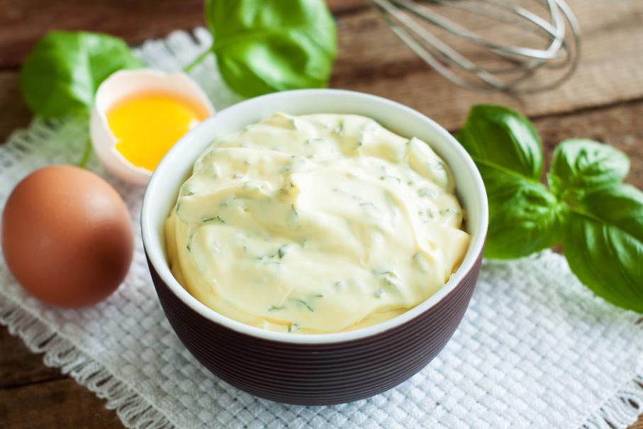 Mayonnaise aux bégonias