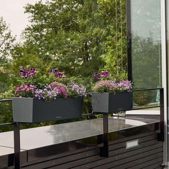 Jardinière d'extérieur mélange blanc et vert - La jardinière de 40 cm : Nos  compositions d'automne AUTRES PRODUCTEURS balcon terrasse - botanic®