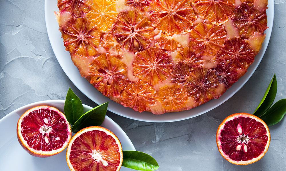 Gâteau à l’orange sanguine
