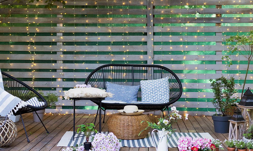 Faites de votre jardin un salon !