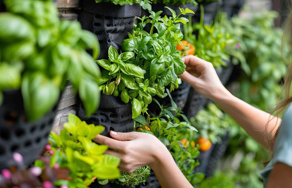 Un potager dans les hautes sphères 