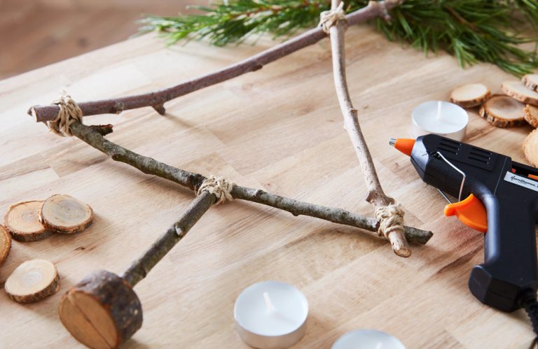 Ajouter le tronc de votre sapin