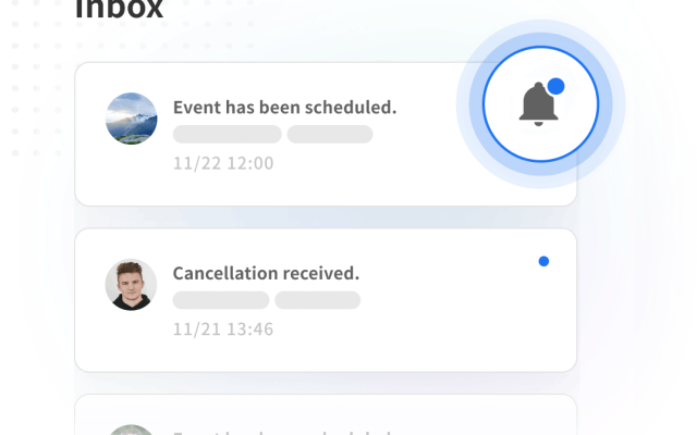 Automated event notifications