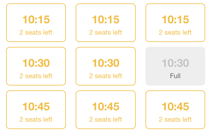 Released a function to display full seats