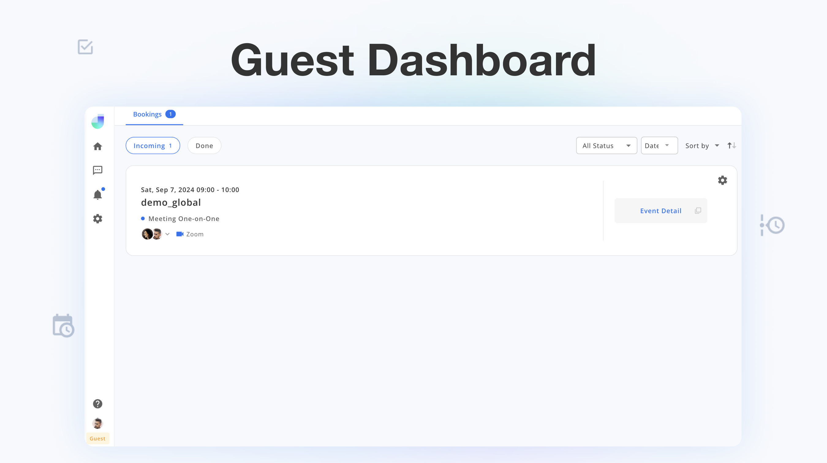 Guest dashboard feature released