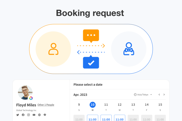 Launch of Booking request function